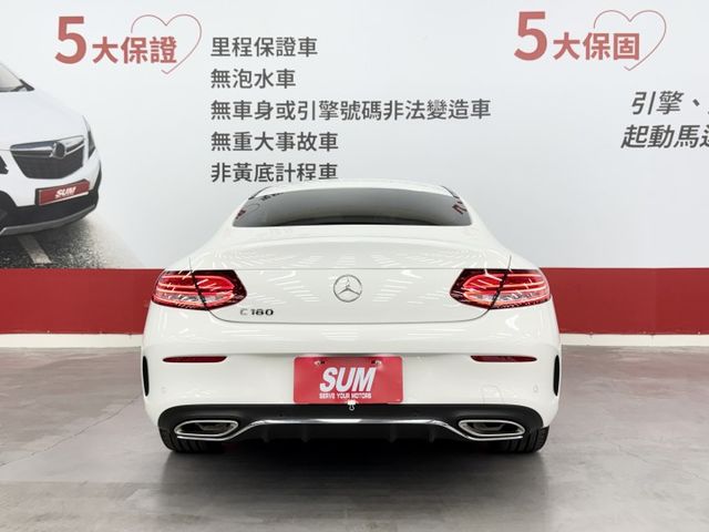 總代理一手董娘漂亮車，認證原鈑件，市場稀有的COUPE，僅實跑3萬多公里，有AMG、23P，內外漂亮如新，歡迎賞車  第5張相片