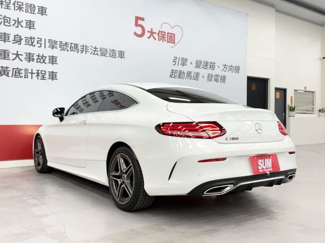 總代理一手董娘漂亮車，認證原鈑件，市場稀有的COUPE，僅實跑3萬多公里，有AMG、23P，內外漂亮如新，歡迎賞車  第6張相片