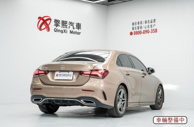 AMG套件 原廠保固至2026.01 稀有玫瑰金 贈全車日本陶瓷鍍膜（保固一年) 黑白雙色內裝 有盲點 有23P  第2張相片