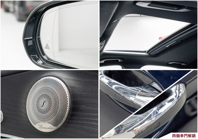 原鈑件｜原廠保養｜AMG套件｜柏林之音｜環景｜全數位儀表｜電動天窗｜腳踢尾門｜ACC｜車道維持｜64色氣氛燈｜HUD抬顯  第10張相片