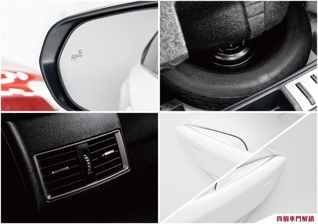 好開好保養｜高CP值日系休旅｜ACC跟車｜雙電動椅、加熱椅｜CD車機｜電尾門｜四感應車門｜盲點｜自動煞停｜換檔撥片｜備胎  第17張相片