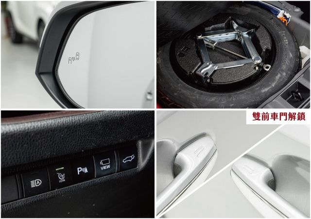 原鈑件｜皆原廠保養｜加選精裝影音套件｜環景｜腳踢尾門｜ACC｜車道維持｜數位電視｜導航｜加熱座椅｜盲點｜自動遠光｜免鑰匙  第10張相片