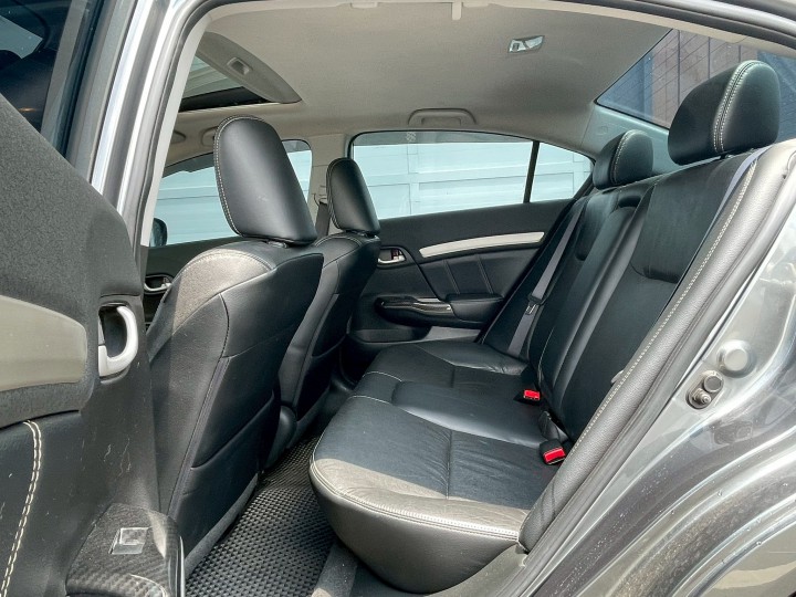 【旭峯汽車】2012年 Honda K14 VTIS 無重大事故 原鈑件 天窗 換檔快播 全車底盤加強拉桿 外觀空力套件大包 輪框  第4張相片