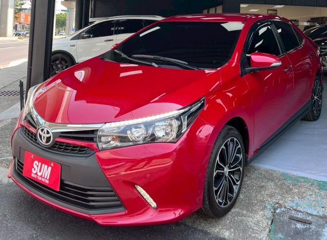 ✅稀有炫魅紅尊爵X版✅全車原廠X套件✅防鎖死煞車系統✅方向盤快控鍵✅AUX IN✅光感應自動頭燈✅免鑰匙啟動車門鎖  第1張相片