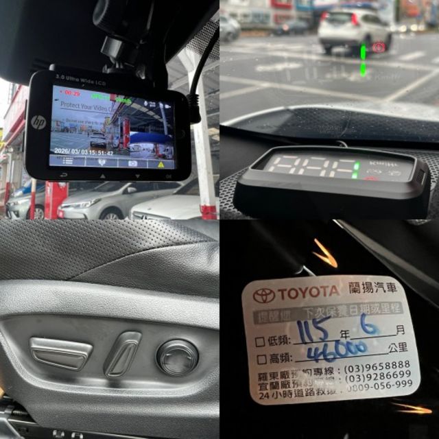 一手車7安頂規/渦輪增壓/AWD四輪傳動/全速域ACC/雙電熱椅/電動椅/行車紀錄器前後錄/盲點/抬顯/電瓶全新  第10張相片