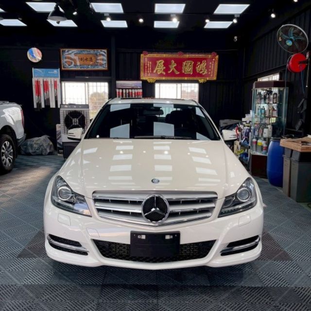 W204 C200 1.8 原鈑件 認證車 一手超漂亮 僅跑6.5萬  第1張相片
