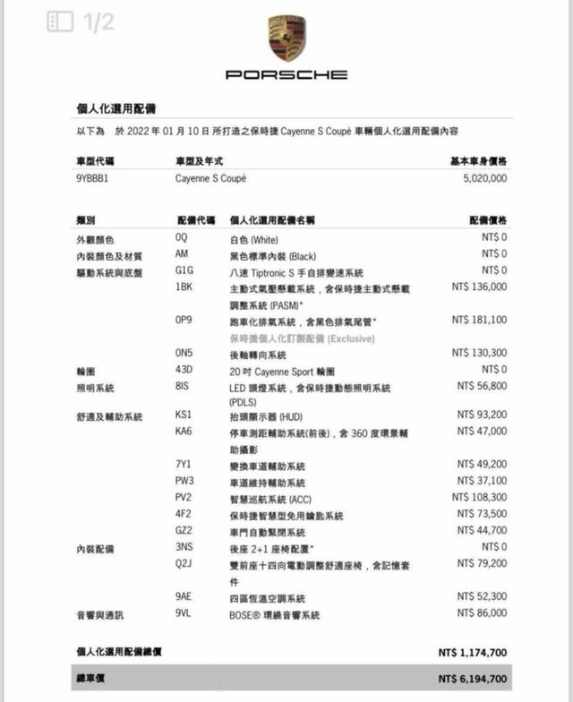 PORSCHE保時捷 CAYENNE  第20張相片