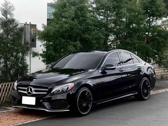 【2014 BENZ C300 黑｜AMG 外觀｜原鈑件無待修｜45.8 萬】  第1張相片