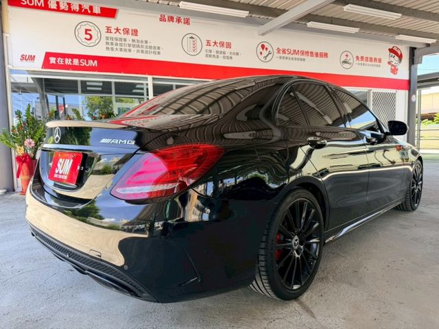 C300AMG~ 改C43樣式～雙電動椅、摸門、盲點、車道偏移警示、天窗  第2張相片