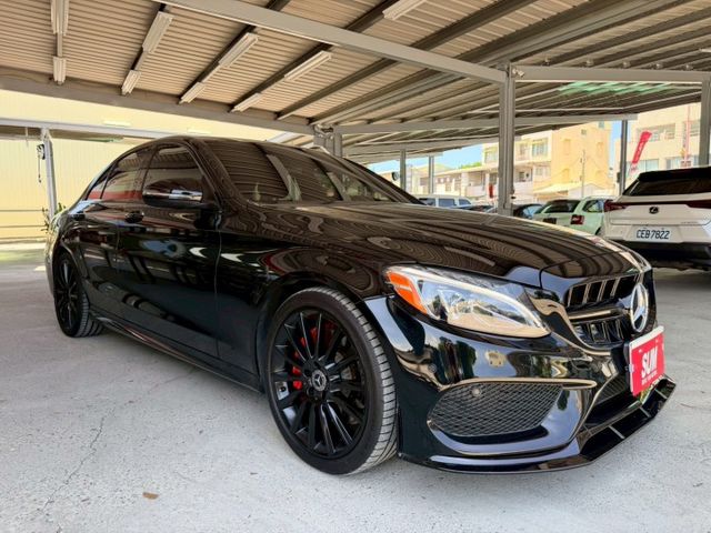 C300AMG~ 改C43樣式～雙電動椅、摸門、盲點、車道偏移警示、天窗  第3張相片