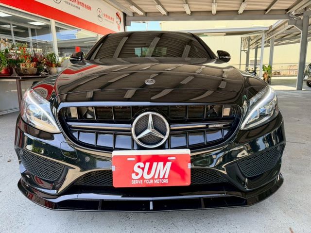 C300AMG~ 改C43樣式～雙電動椅、摸門、盲點、車道偏移警示、天窗  第5張相片