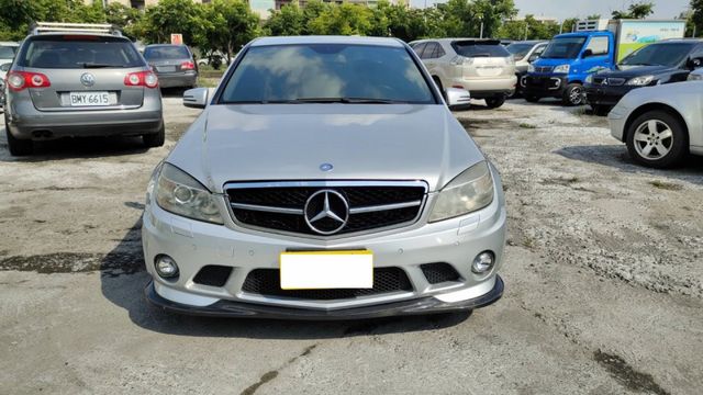 10年賓士C200 CGI渦輪增壓升級C63空力套件排氣管原版件  第2張相片