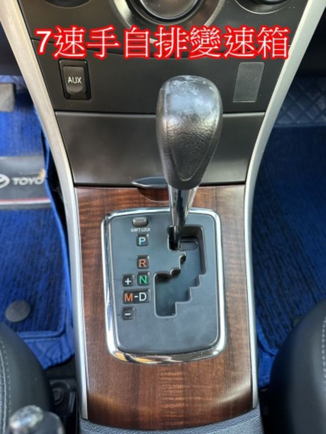 特價出清2011年TOYOTA ALTIS 1.8七速小改款 升級安卓機  第16張相片