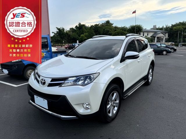 實車實價 免訂金 可全額貸 12 Toyota RAV4 E版 2.5 定速 免鑰摸門 電動皮椅  第1張相片