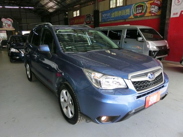 實車實價 免訂金 可全額貸 15 SUBARU Forester AWD 旅行式  第2張相片