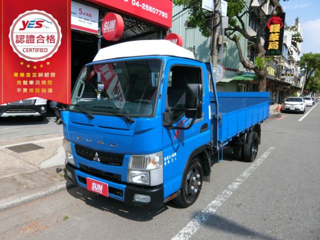 實車實價 免訂金 可全額貸 14 三菱 Canter 柴油 手排 長軸 六輪 11尺半 電動昇降尾門  第1張相片