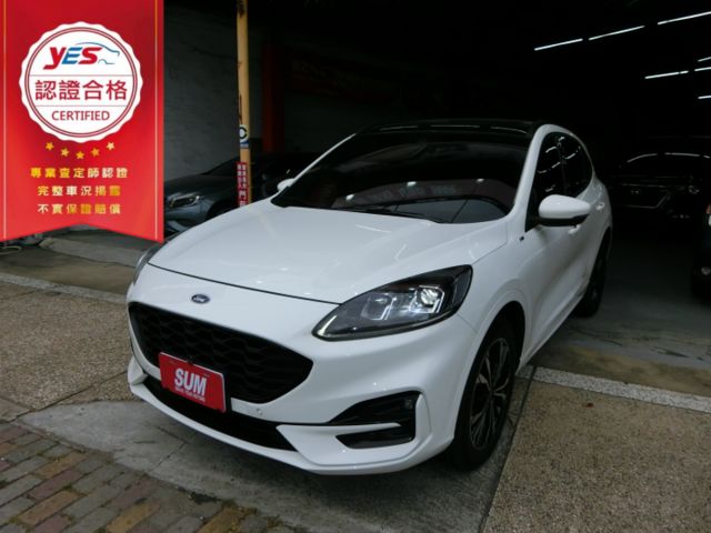 實車實價 免訂金 可全額貸 21 福特KUGA ST-Line AWD 手自排 電動腳踢尾門 環景盲點偵測 車道偏移系統  第1張相片