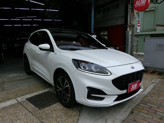 實車實價 免訂金 可全額貸 21 福特KUGA ST-Line AWD 手自排 電動腳踢尾門 環景盲點偵測 車道偏移系統  第2張相片