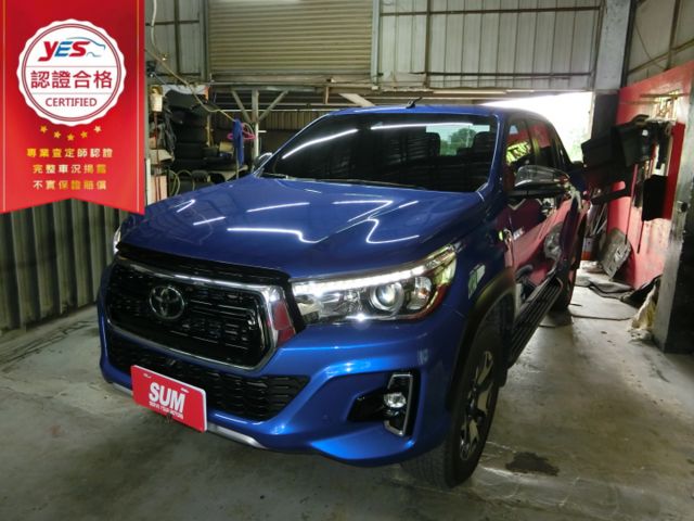 實車實價 免訂金 可全額貸 20 Toyota 海力士 4WD 柴油 環景 免鑰 ACC主動式定速 車道偏移 疲勞警示  第1張相片