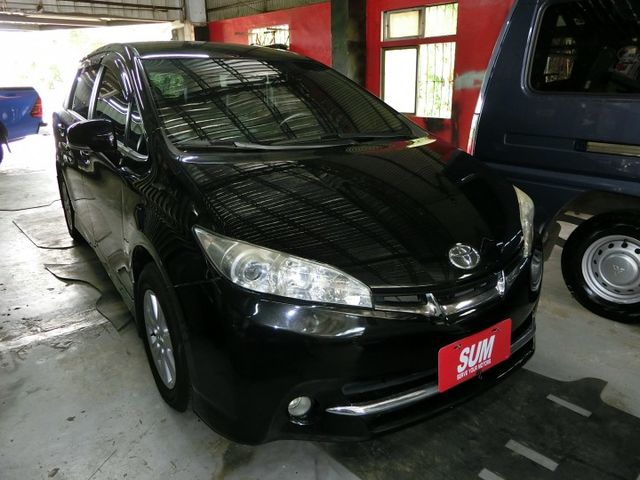 實車實價 免訂金 可全額貸 11 Toyota Wish J版 恆溫空調 液晶螢幕 衛星導航  第3張相片
