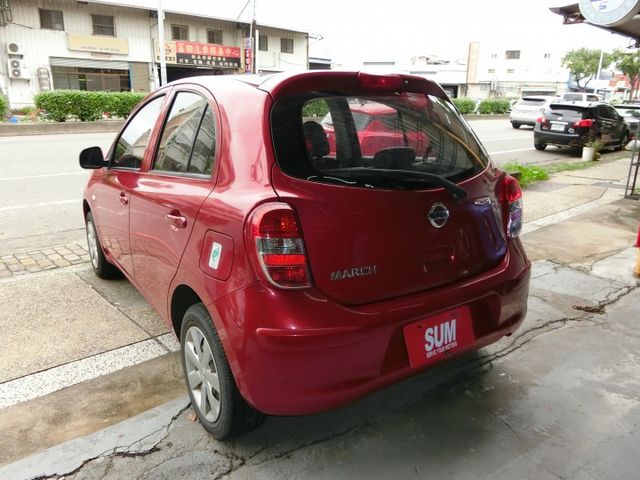 實車實價 免訂金 可全額貸 14 日產 March 傳奇版 里程保證 ABS  第4張相片