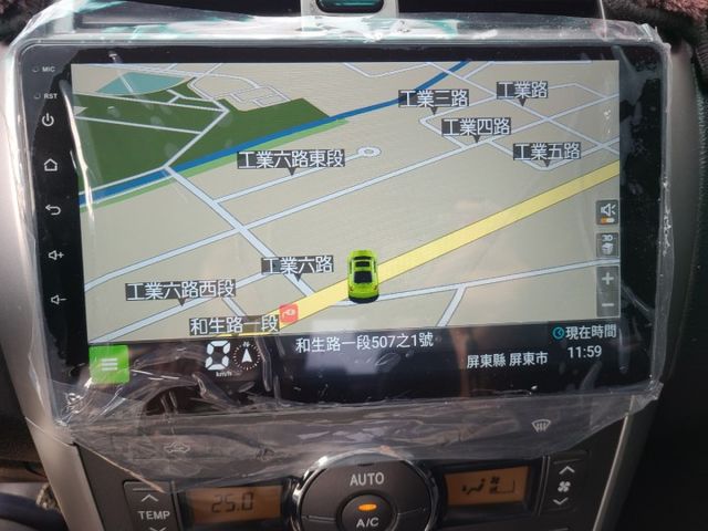 原鈑件 里程保證 專業認證美車 天窗 定速 ABS  7速自排  買就送全新安卓大影音  第11張相片