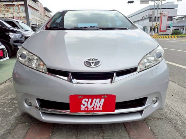 原鈑件 里程保證一年跑不到6千公里 認證美車 市場稀有 全新安卓影音 WISH╴E版正7人座  第2張相片