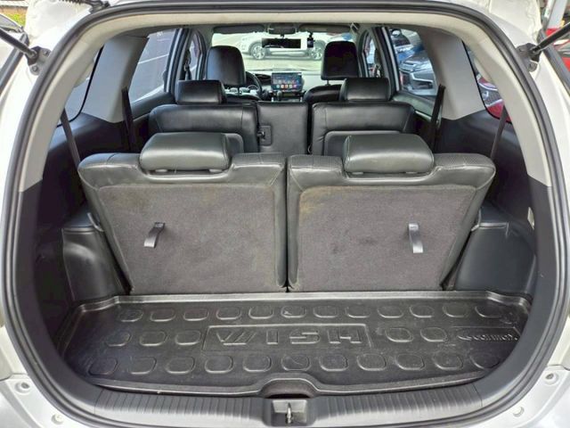 原鈑件 里程保證一年跑不到6千公里 認證美車 市場稀有 全新安卓影音 WISH╴E版正7人座  第10張相片