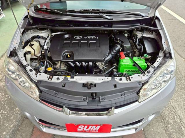 原鈑件 里程保證一年跑不到6千公里 認證美車 市場稀有 全新安卓影音 WISH╴E版正7人座  第17張相片