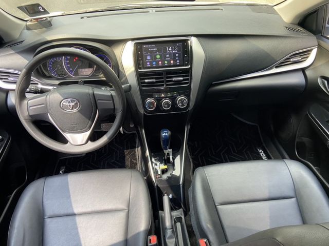 2019年 VIOS 原廠導航/CARPLAY/倒車顯影/抬頭顯示器/全程原廠保養/內裝極新/超級顧車  第13張相片