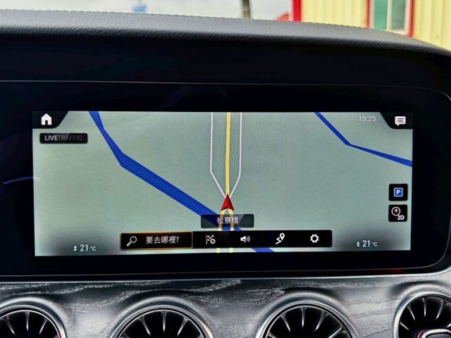 AMG-GT43 原廠消光黑 貼犀牛皮 有跟車 盲點 跑排 電懸 升降尾翼 黑枕木 改裝21吋鍛造鋁圈 蜻蜓方向盤+旋鈕  第14張相片