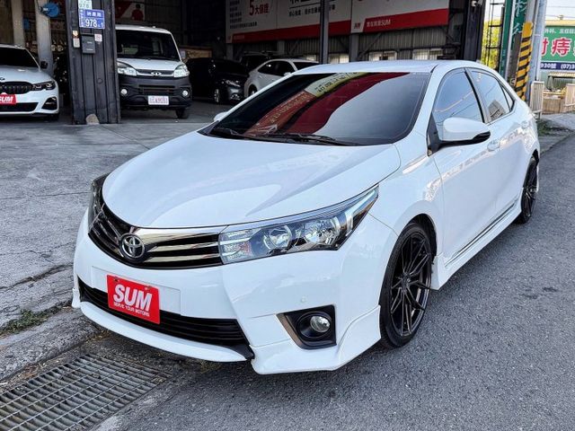 全車精品改裝 Z版空力套件 17吋XXR鋁圈 雙出排氣管/閥門 改裝LED尾燈 安卓大螢幕 CarPlay 行車紀錄器  第1張相片