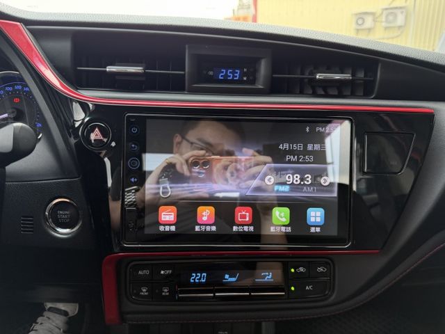 稀有X版 正一手車 空力套件 里程跑少 高階有免鑰匙/摸門 定速 恆溫 半數位儀表 原廠+精裝影音 行車紀錄器 17鋁圈  第7張相片