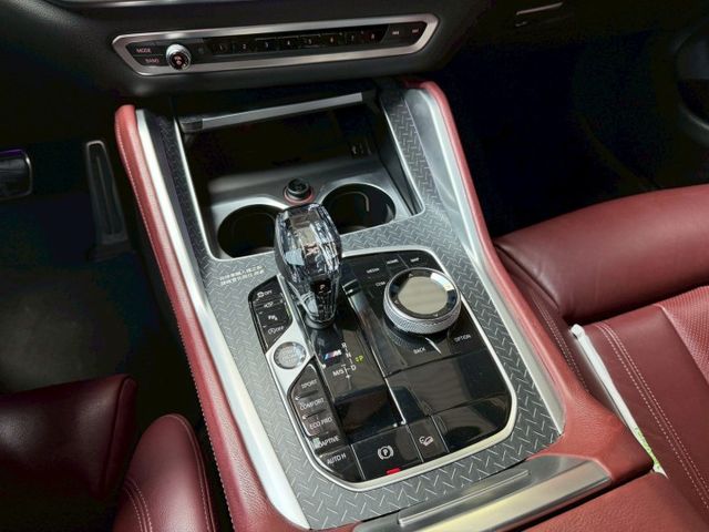 稀有X6 M50i 總代理 一手車 質感紅內裝 5AU 全景 HK音響 22吋鋁圈 M卡鉗 抬顯  電懸 跑排 水晶排檔  第11張相片