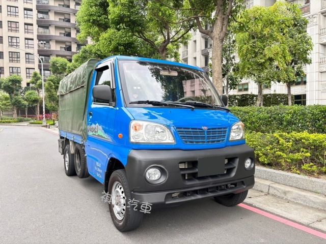 僅跑16萬km、帆布鐵架木床+升降尾門、生意好夥伴、可客製化鐵架、0頭款～可全貸  第3張相片