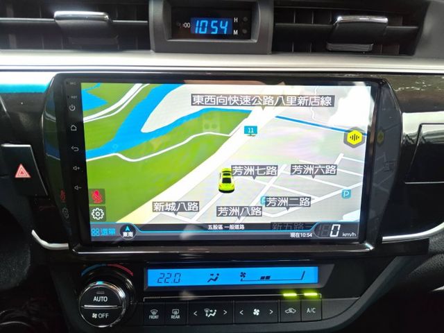 【全場認證里程保證】僅10萬km、9吋安卓機、導航倒顯、定速、恆溫、原鈑原廠保養  第13張相片
