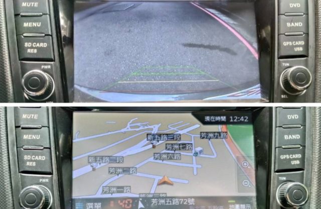 【全場認證里程保證】僅8萬km、IKEY、6安、定速、導航倒顯、原鈑原廠保養  第14張相片
