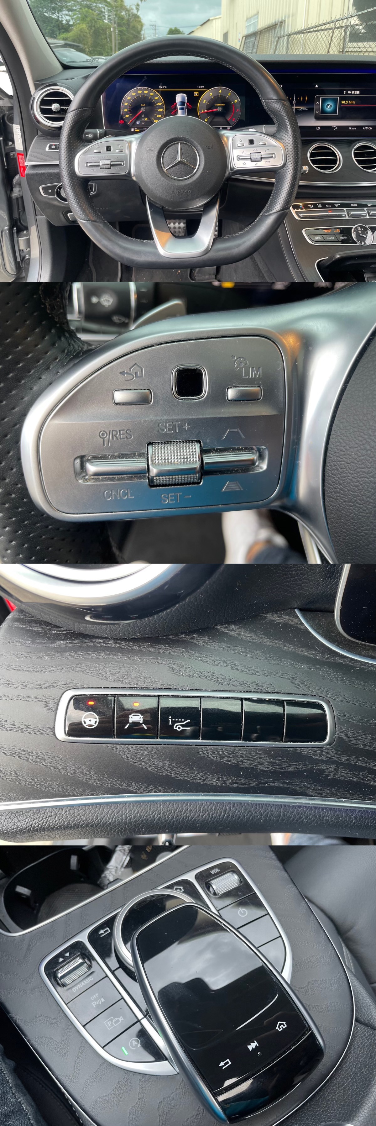 E300 AMG 23P 360環景 氣氛燈 電尾 雙液晶螢幕  第16張相片