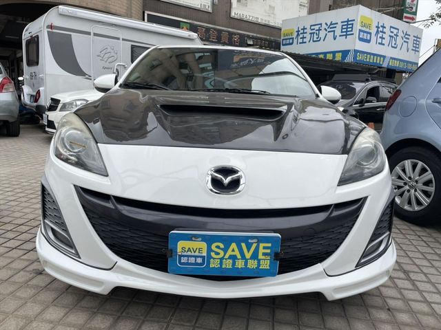 Mazda 馬3 五門 白色  第2張相片