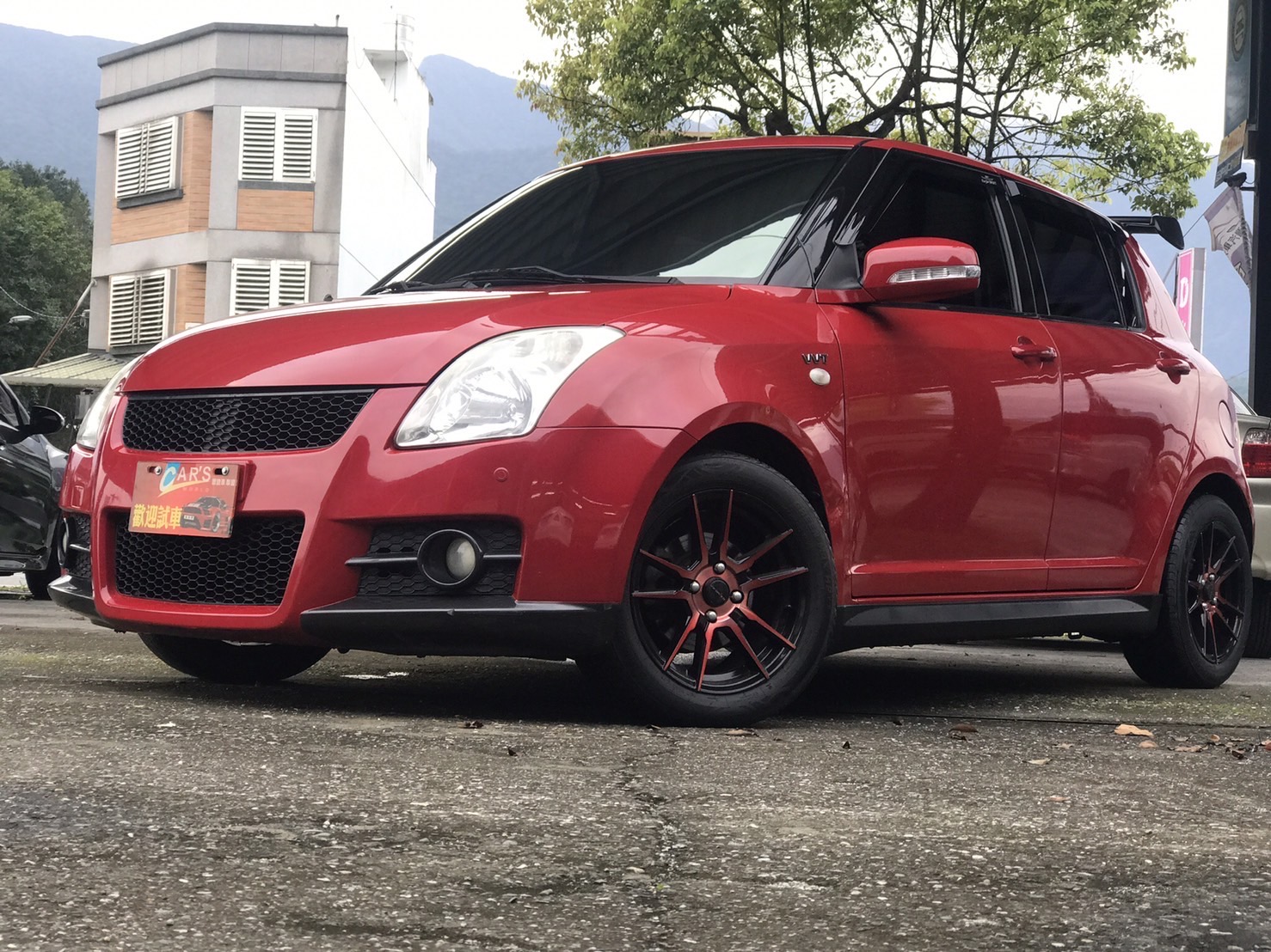 2007年SUSUKI Swift 優質代步小車 亮眼珍珠紅  第10張相片