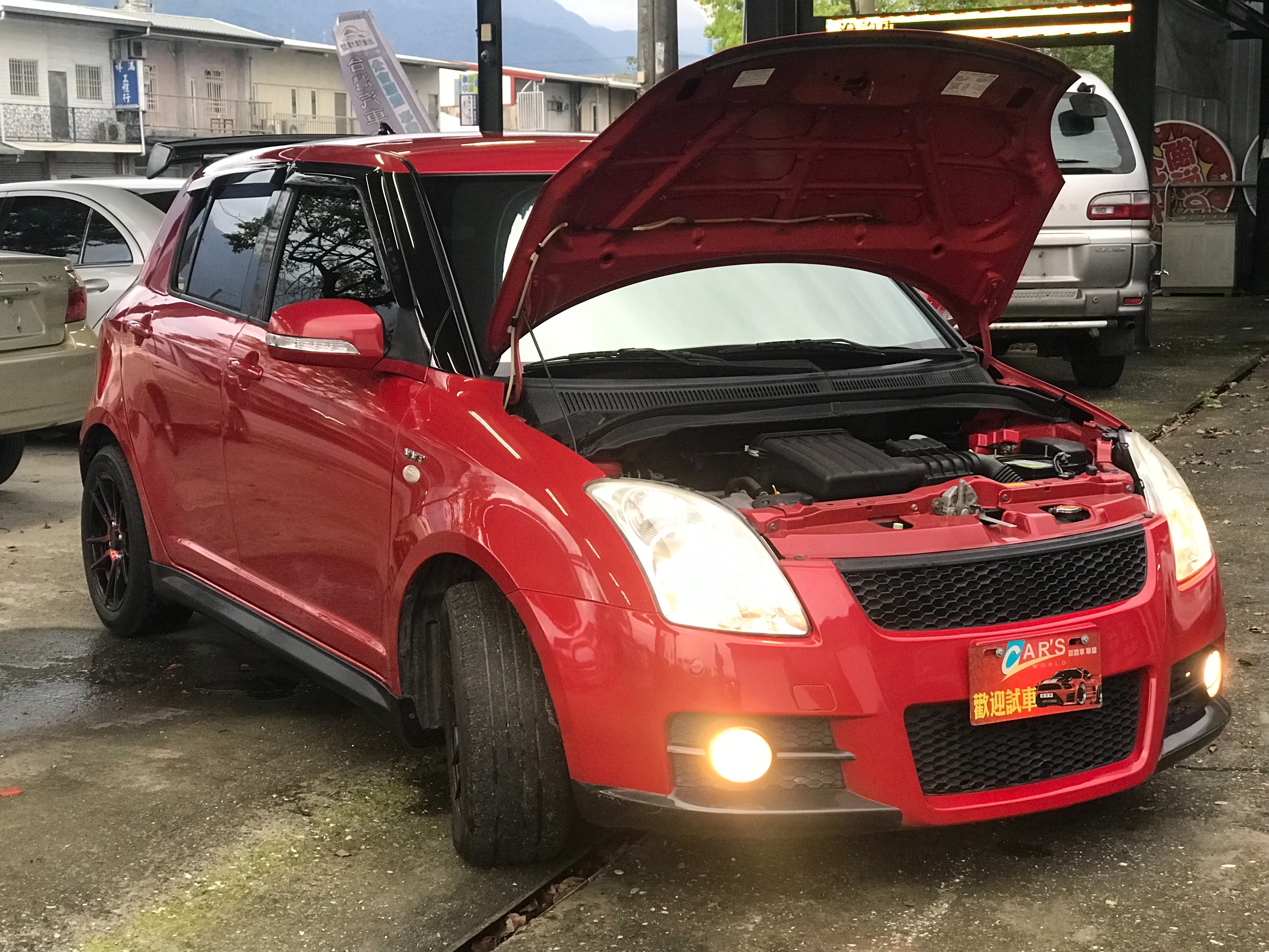 2007年SUSUKI Swift 優質代步小車 亮眼珍珠紅  第16張相片
