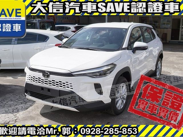 Toyota  Corolla Cross 【大信】現折12萬 正2026年 免汰舊換新 小改款 CROSS 原廠LED頭燈 全  第2張相片