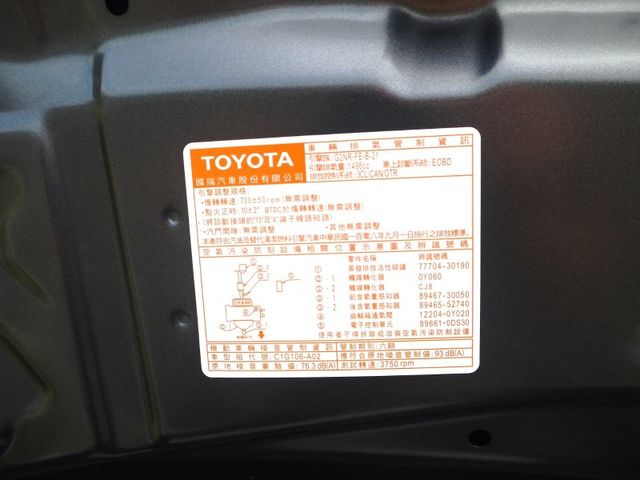 Toyota  SIENTA 正2021年 小  第8張相片