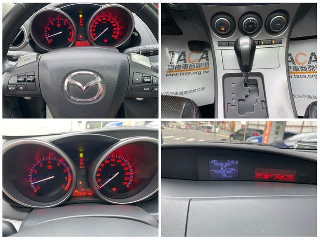 Mazda  Mazda3 【五門頂級天窗、HID頭燈、I-Key、換檔撥片、雙區恆  第9張相片