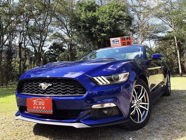 【豐駿汽車三峽總店】 2016年 Ford  Mustang  野馬  藍色  第1張相片