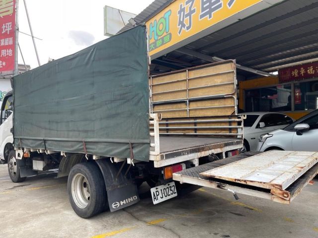 Hino  300 Hino11尺半跑少車況超好有電動後折加4m鐵板載重升級  第2張相片