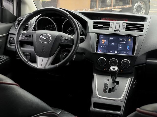 2015 馬五 CarPlay 定速 方向快控 倒顯 後出風跑14  第11張相片