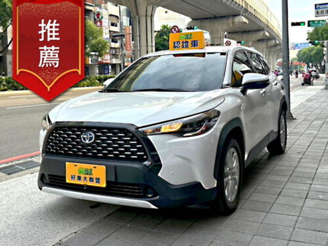 8891嚴選【永立汽車】實車實價 2022 TOYOTA豐田 COROLLA CROSS HYBRID CC油電豪華 原廠保養 原廠保固 一手女用車  第1張相片