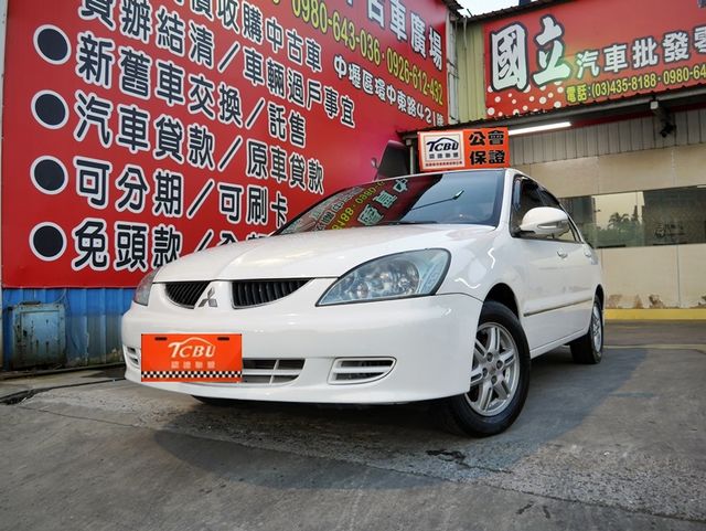 2005年 三菱 LANCER 1.6 白色  第1張相片