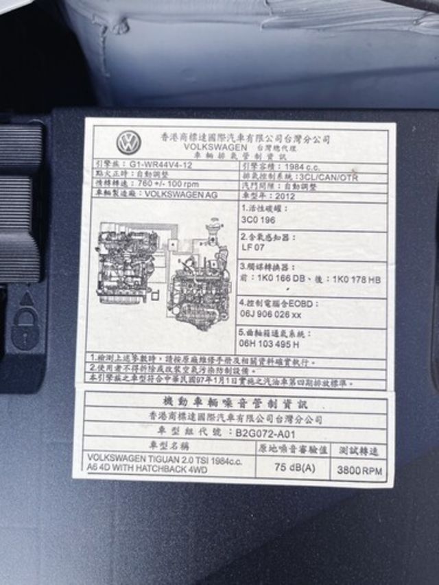 VOLKSWAGEN福斯 TIGUAN  第8張相片